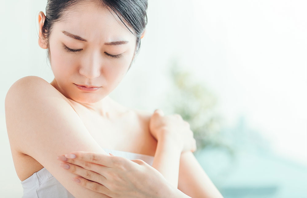 ミネルル 更年期の女性が乾燥に悩まされるのはなぜ?