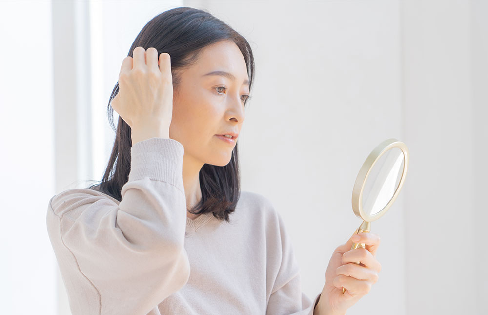 女性に起こる薄毛の種類と特徴