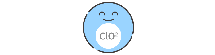 シューズキュアのCLO2分子が菌に効く!
